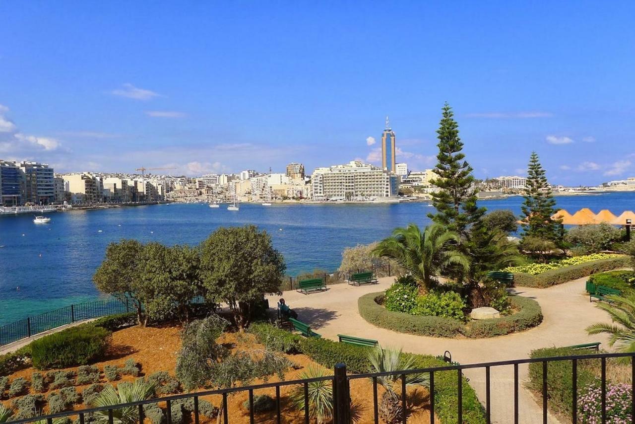 Gorgeous Apartment With Terrace In Fort Cambridge, Pool Sliema Exteriér fotografie
